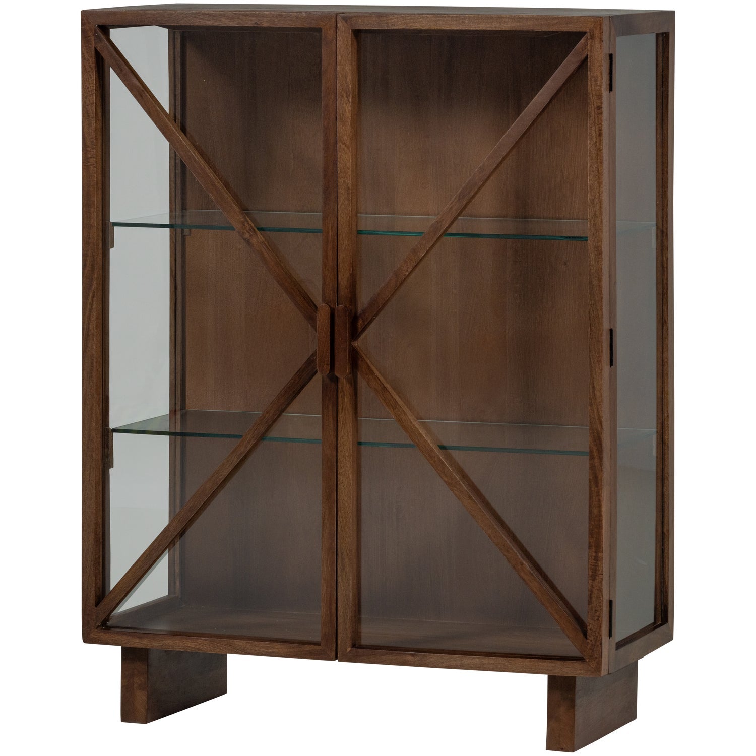 Credenza 2 ante in legno di mango Kella 100x132 cm