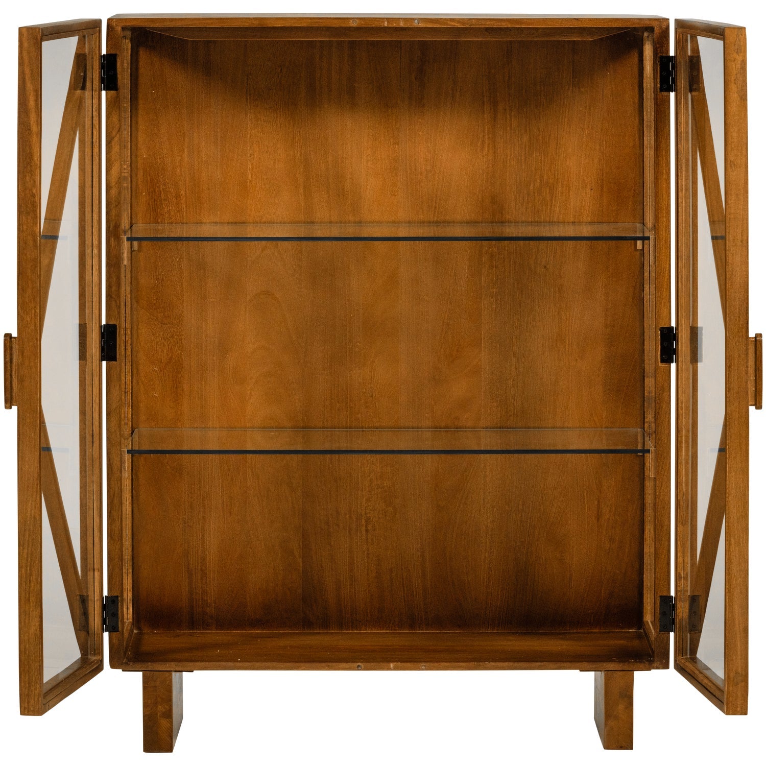 Credenza 2 ante in legno di mango Kella 100x132 cm