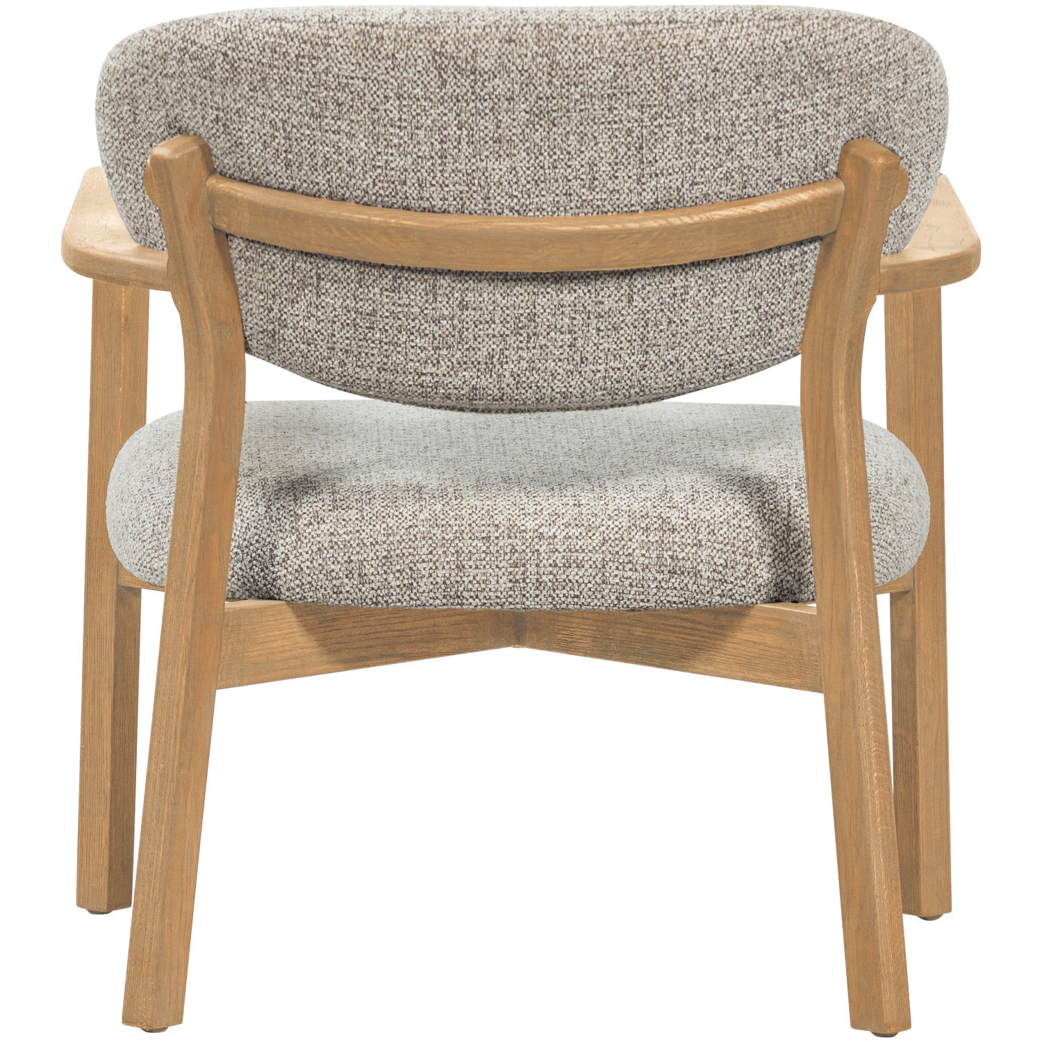Poltrona in tessuto con braccioli Udar 68x76 cm