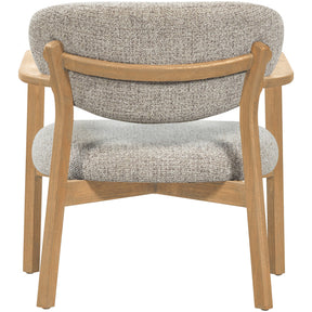 Poltrona in tessuto con braccioli Udar 68x76 cm