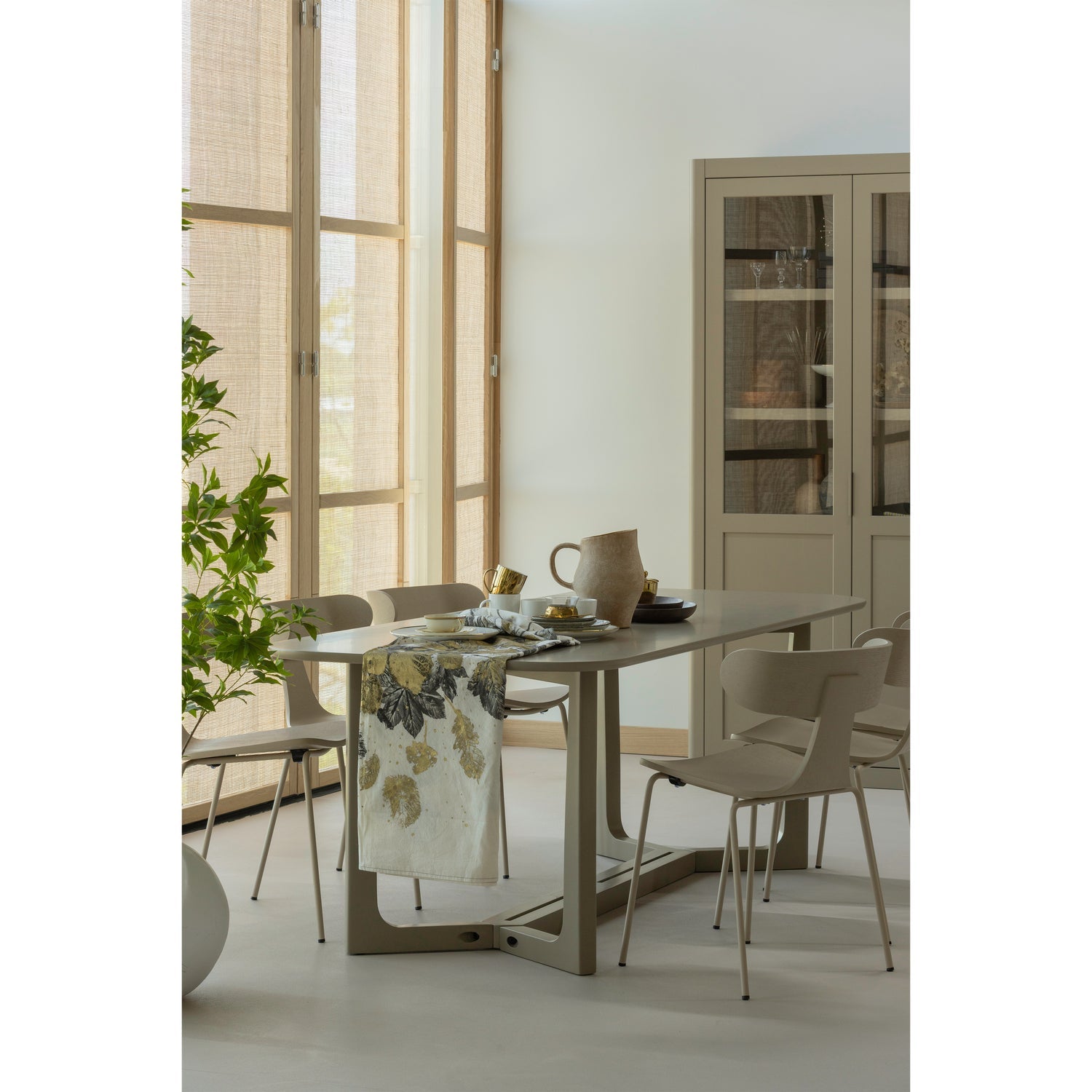 Set di 2 sedie da pranzo Aya 77x50 cm