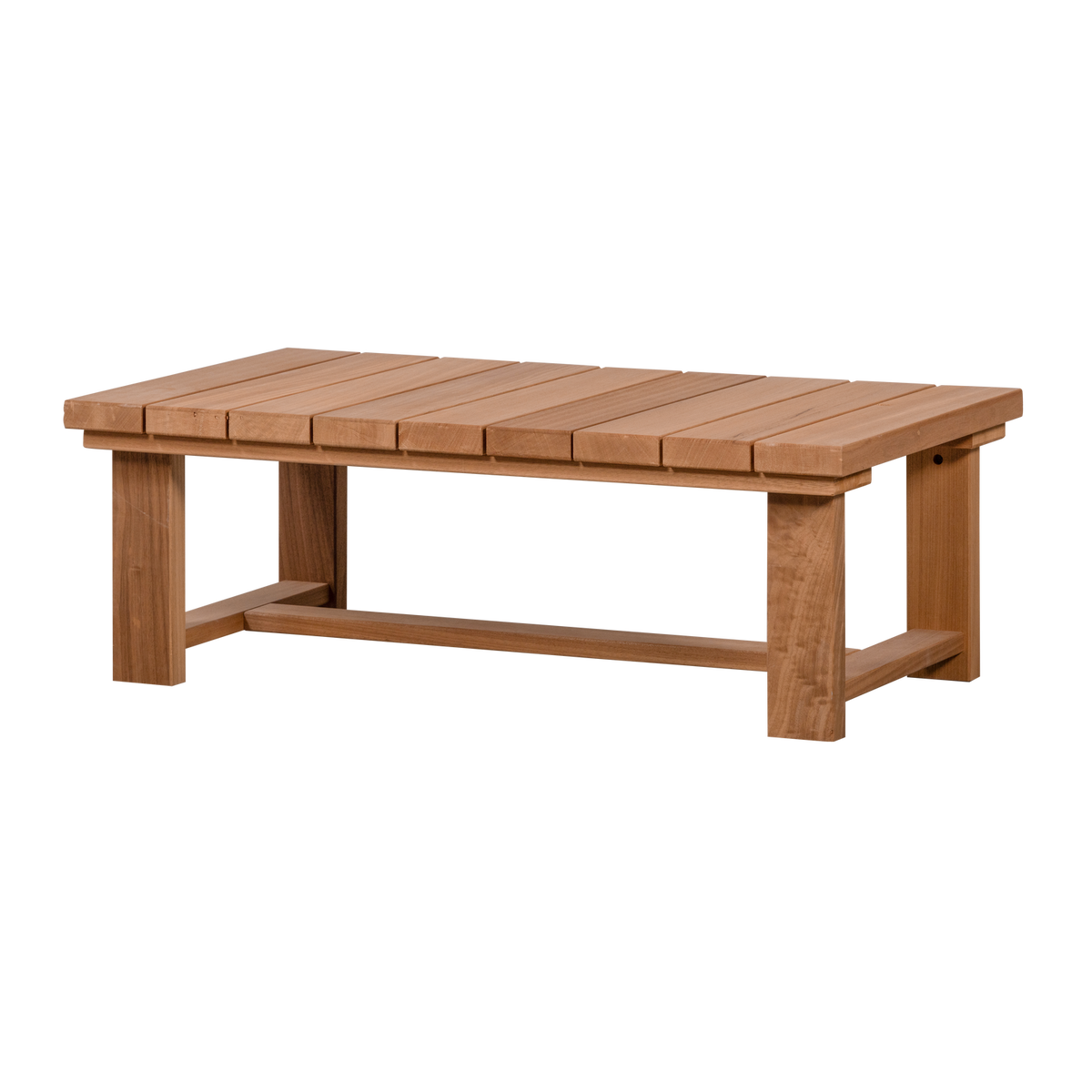 Tavolino da esterno in legno Zefor 122x42 cm