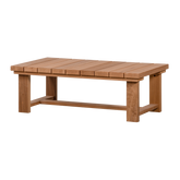 Tavolino da esterno in legno Zefor 122x42 cm