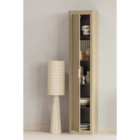 Credenza 1 anta in legno di pino Gunnar 45x217 cm