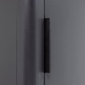 Credenza 1 anta in legno di pino Gunnar 45x217 cm