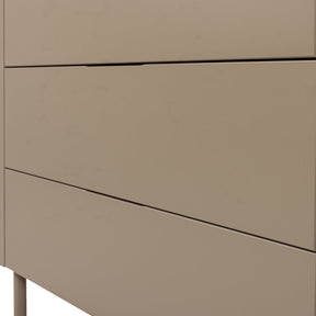 Cassettiera 3 cassetti in legno di pino Gunnar 94x93 cm