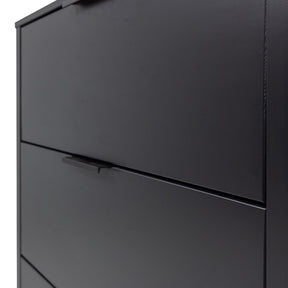 Cassettiera 3 cassetti in legno di pino Gunnar 94x93 cm