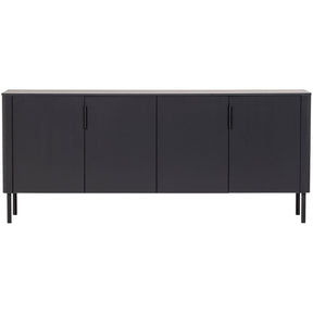 Madia 4 ante in legno di pino Gunnar 201x85 cm