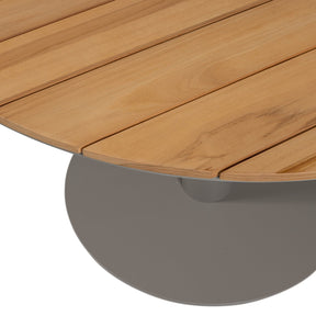 Tavolo da esterno in alluminio Biko 122x122 cm