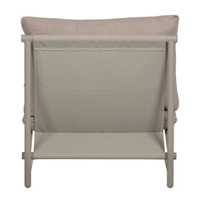 Poltrona da esterno in alluminio Elvy 82x75 cm