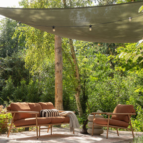 Poltrona da esterno in alluminio Kroma 87x57 cm