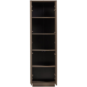 Credenza 2 ante in legno di pino Nova 67x215 cm