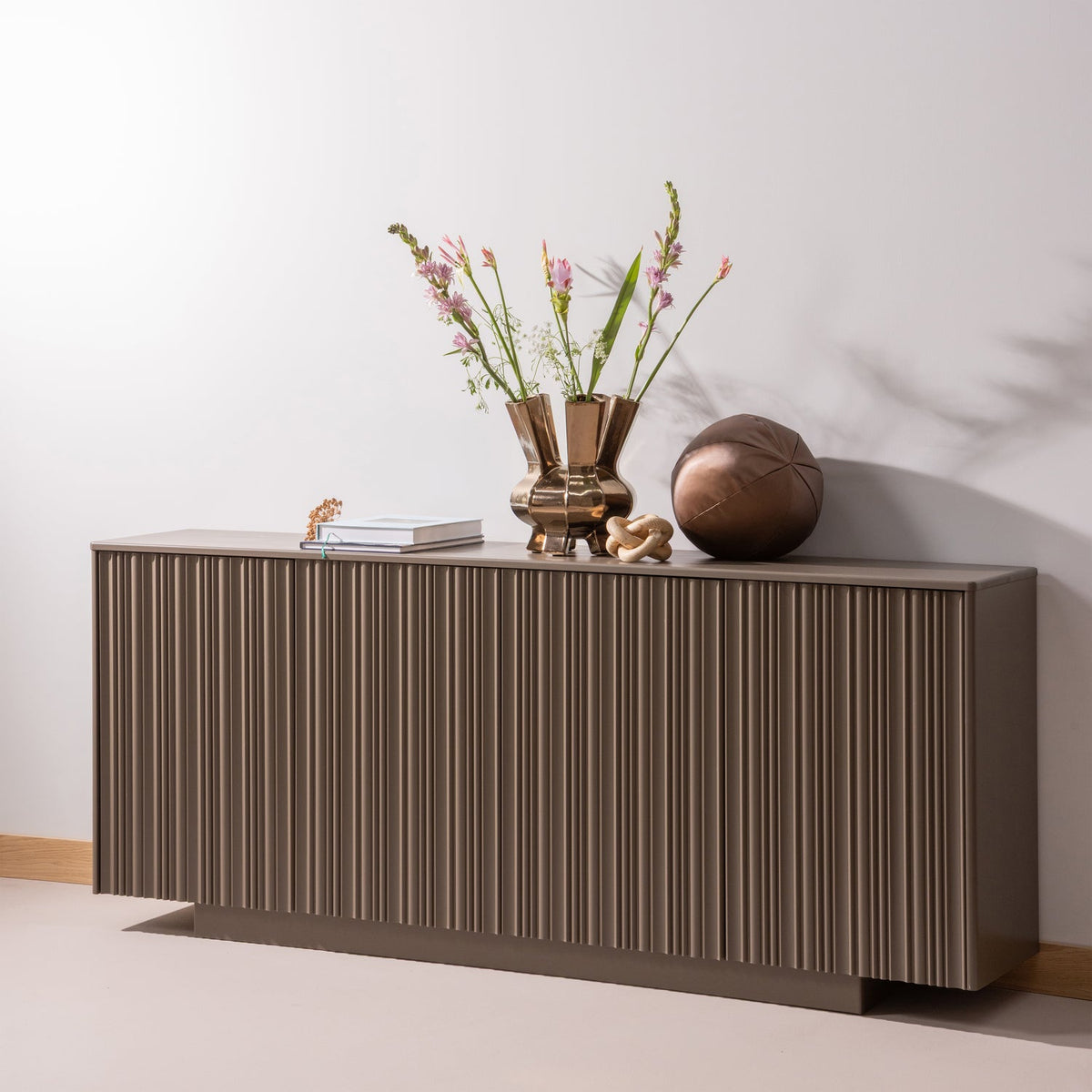Madia 4 ante in legno di pino Nova 200x85 cm