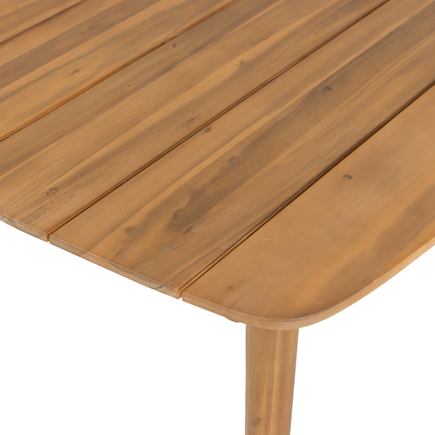 Tavolo da esterno in legno di acacia Krys 90x76 cm