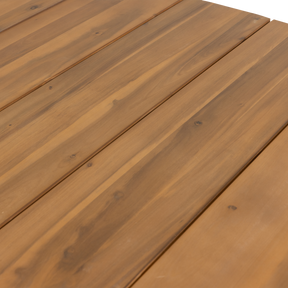 Tavolo da esterno in legno di acacia Krys 90x76 cm