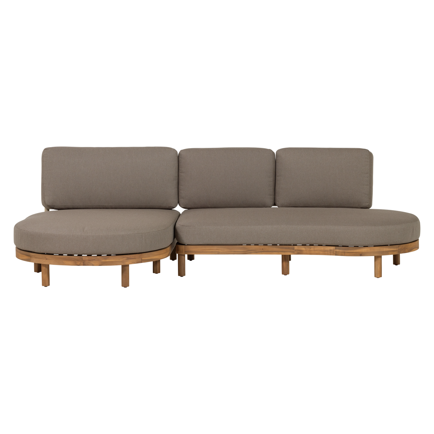 Divano angolare da esterno Zyno 300x83 cm