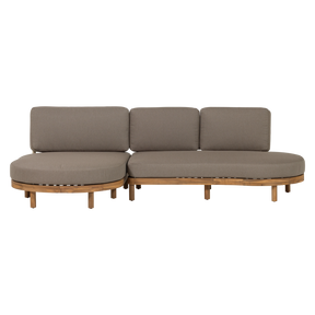 Divano angolare da esterno Zyno 300x83 cm