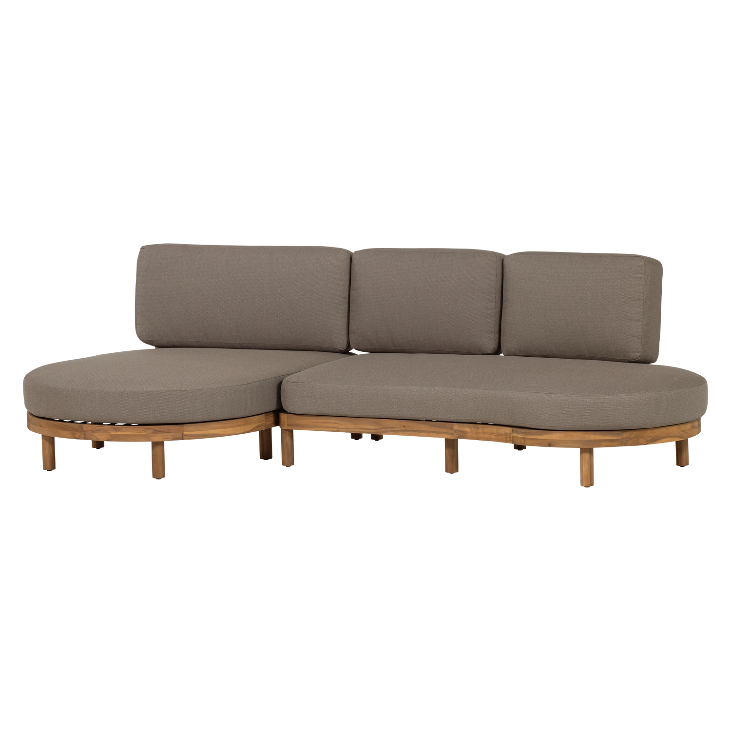 Divano angolare da esterno Zyno 300x83 cm