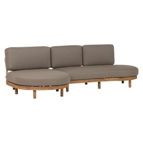 Divano angolare da esterno Zyno 300x83 cm