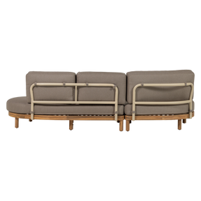 Divano angolare da esterno Zyno 300x83 cm