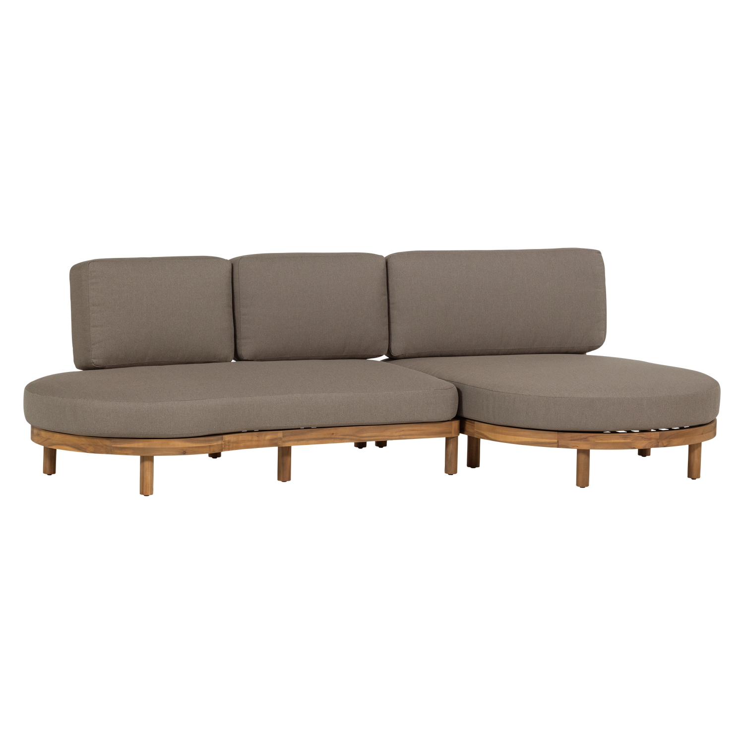 Divano angolare da esterno Zyno 300x83 cm