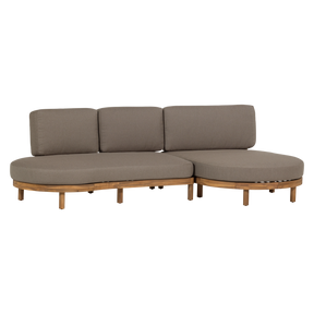 Divano angolare da esterno Zyno 300x83 cm