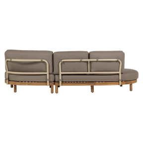 Divano angolare da esterno Zyno 300x83 cm