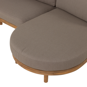 Divano angolare da esterno Zyno 300x83 cm