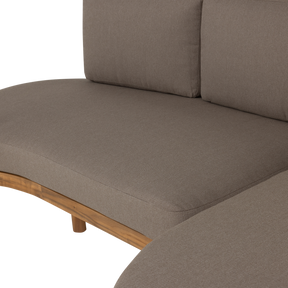 Divano angolare da esterno Zyno 300x83 cm