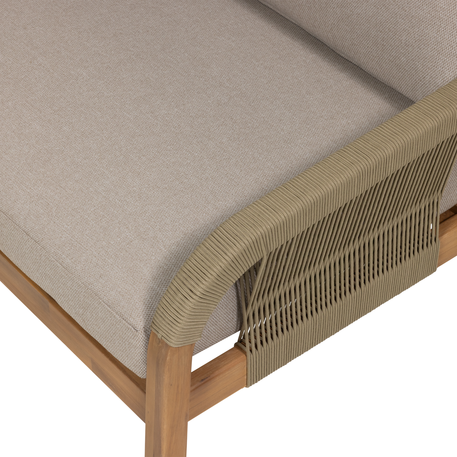 Set da giardino da 2 pezzi in legno di acacia Thiaro 151x72 cm