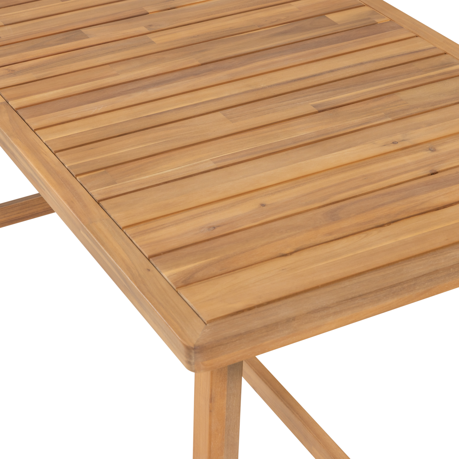 Set da giardino da 2 pezzi in legno di acacia Thiaro 151x72 cm