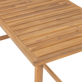 Set da giardino da 2 pezzi in legno di acacia Thiaro 151x72 cm