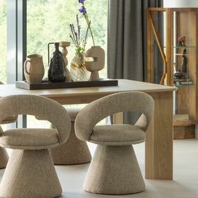 Tavolo da pranzo in rovere Rik