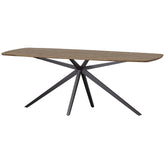 Tavolo da pranzo con piede in metallo Somy 219x76 cm