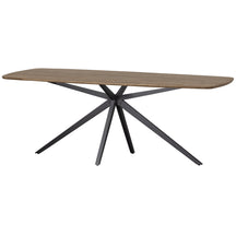 Tavolo da pranzo con piede in metallo Somy 219x76 cm