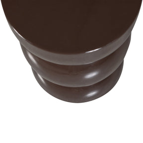 Tavolino in metallo Berny 30x46 cm