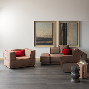 Tavolino con finitura lucida Hygge 40x50 cm