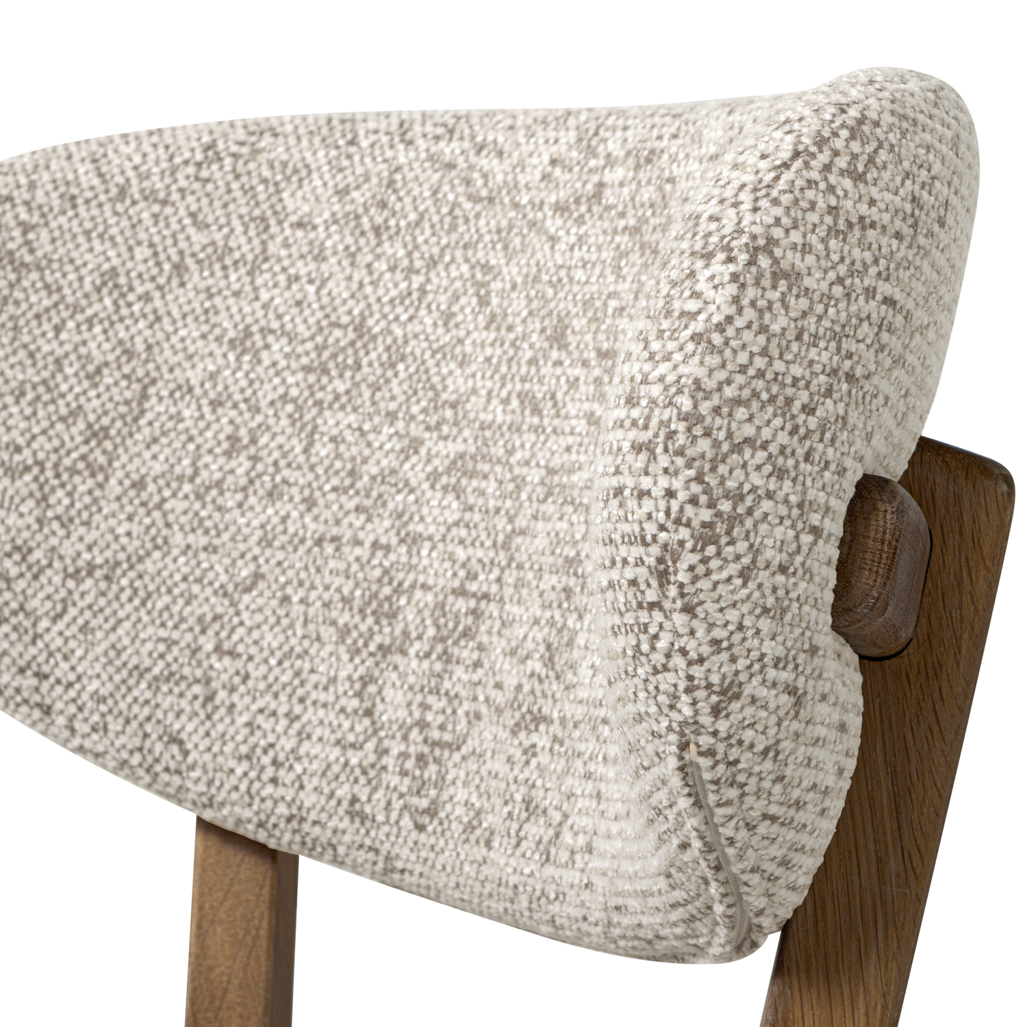 Sgabello in tessuto Bram 51x94 cm