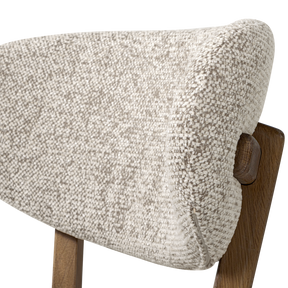 Sgabello in tessuto Bram 51x94 cm