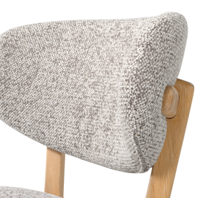 Sgabello in tessuto Bram 51x94 cm