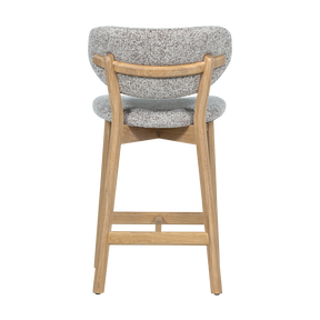 Sgabello in tessuto Bram 51x94 cm