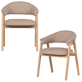 Set di 2 sedie in legno Zed 60x77 cm