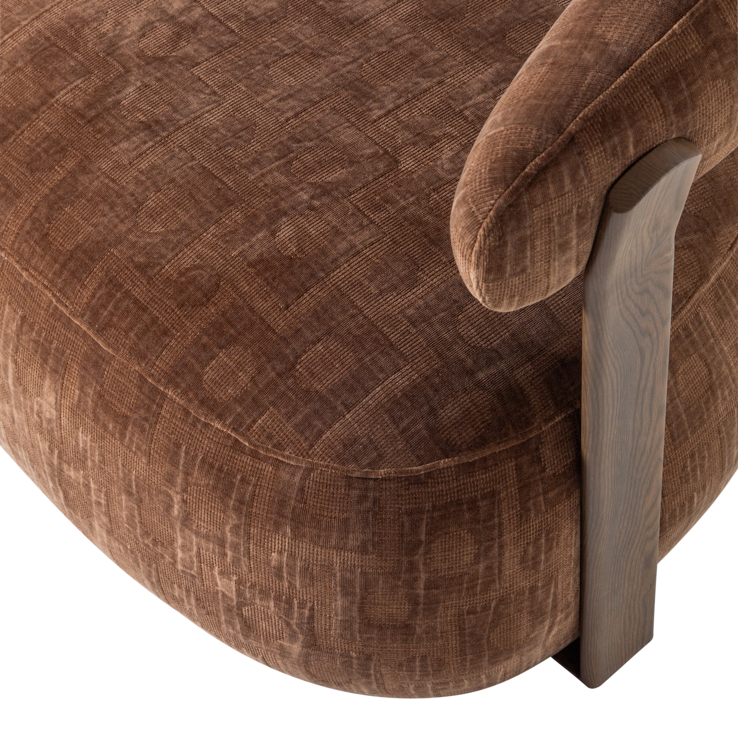 Poltrona in tessuto Kalea 82x78 cm