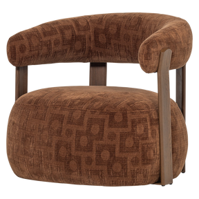 Poltrona in tessuto Kalea 82x78 cm