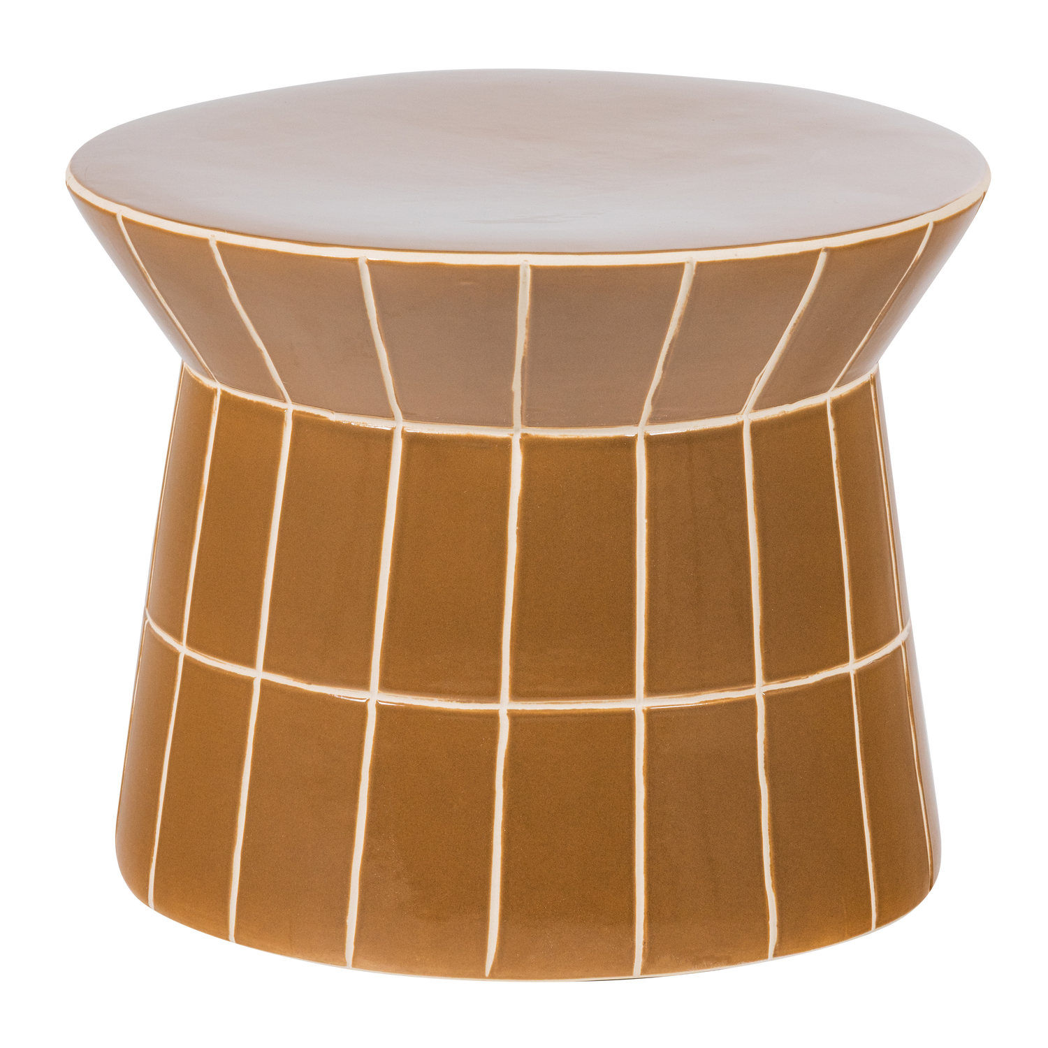 Tavolino in ceramica Nectar 38x30 cm