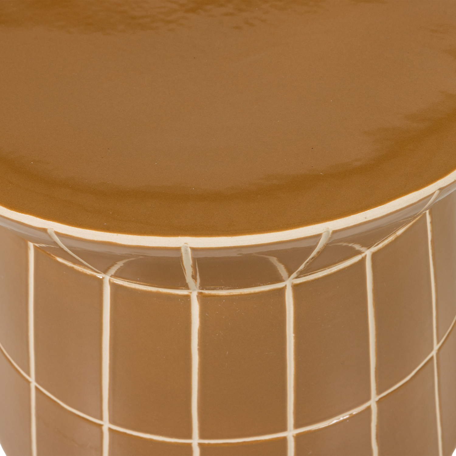 Tavolino in ceramica Nectar 38x30 cm