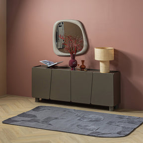 Tappeto in viscosa/lana Eiko 170x240 cm