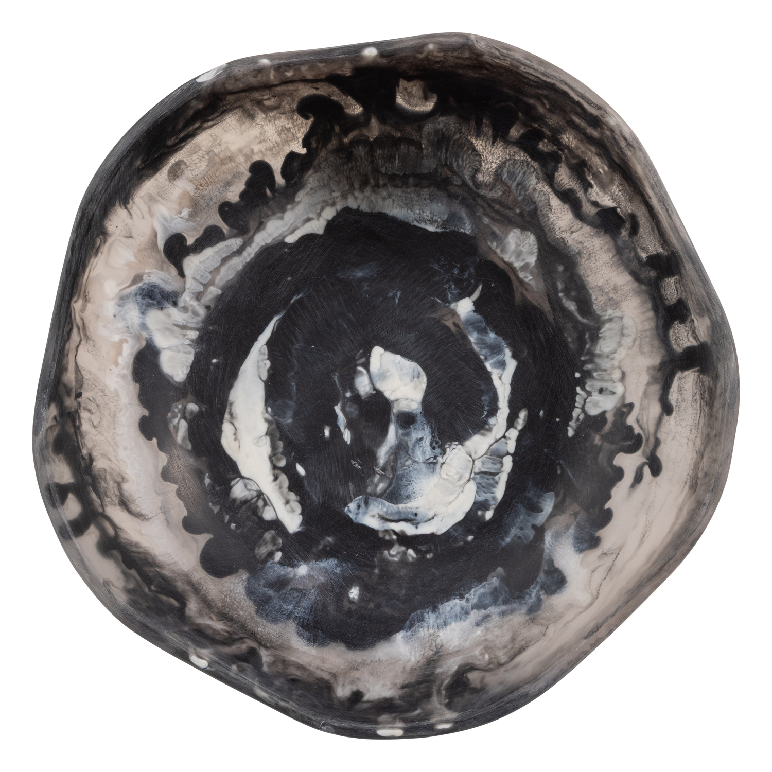 Set di 4 ciotole in resina epossidica Breeze 37x11 cm