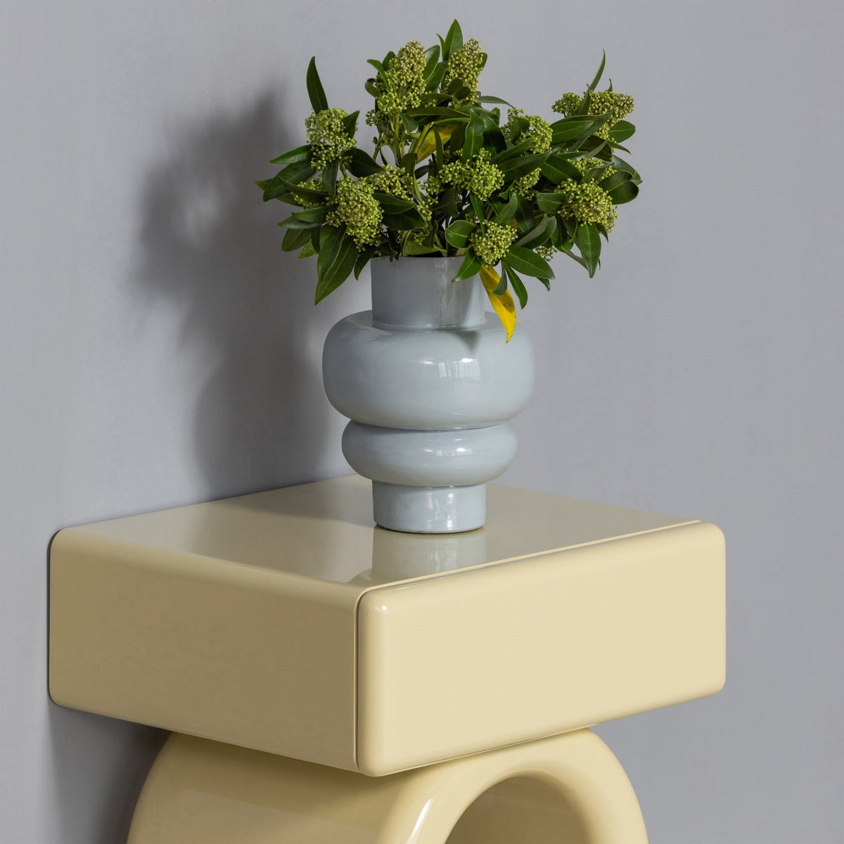 Set di 2 vasi in metallo Aury 20x27 cm