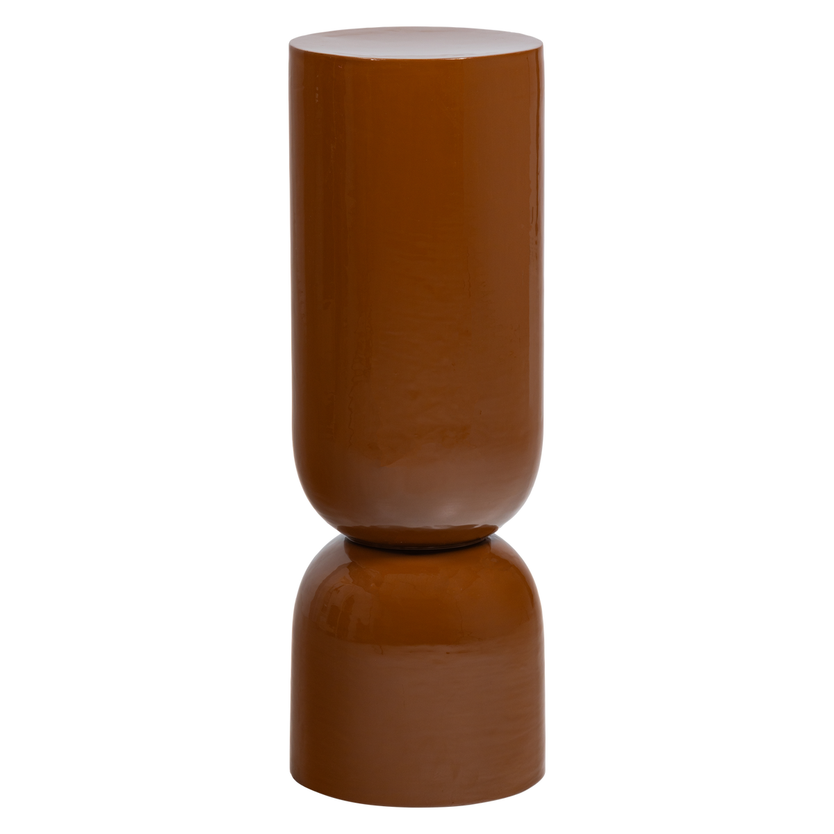 Vaso in metallo lucido Selkor 32x95 cm